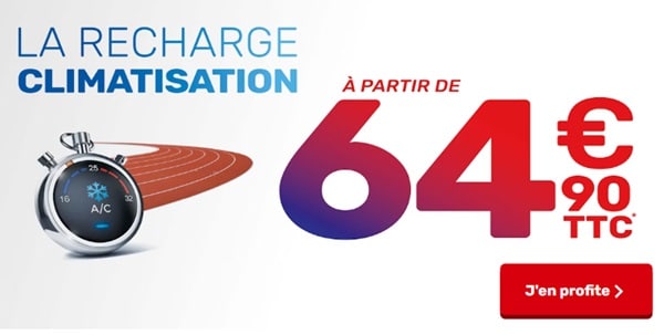 offre spéciale recharge climatisation ad auto