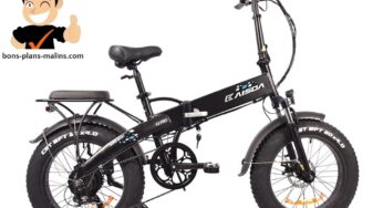 Profitez d’une balade électrique confortable avec le vélo KAISDA K2 Pro 350W à pneus larges 20 pouces en promotion 919,99€ !