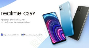 Seulement 69,99€ le smartphone Realme C25Y (4Go-64Go), 5000mAh et double Sim