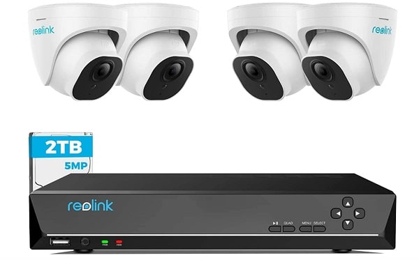 système complet de vidéosurveillance reolink rlk8 520d4