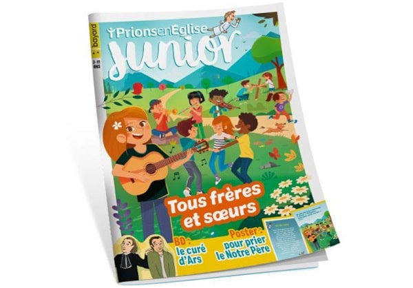 Abonnement Prions en Église Junior moins cher 27€ l’année (+ 1 cadeau) au lieu de 42€