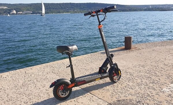 test de la trottinette electrique ienyrid m4 pro s max