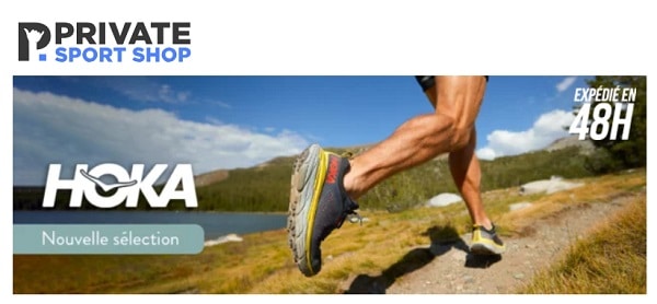 Vente privée HOKA : de 40% à -70% de remise des paires de chaussures de running, trail ou randonnés