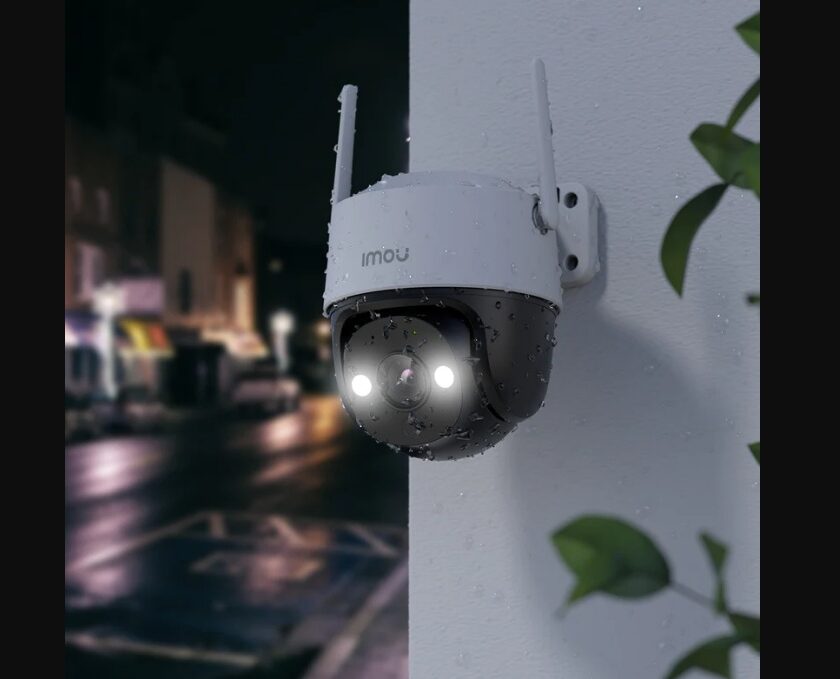 caméra de surveillance extérieure rotative imou cruiser