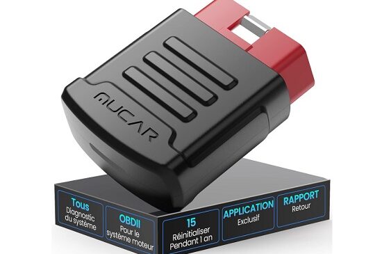 outil diagnostic auto portable obd2 avec mise à jour gratuite à vie mucar bt200