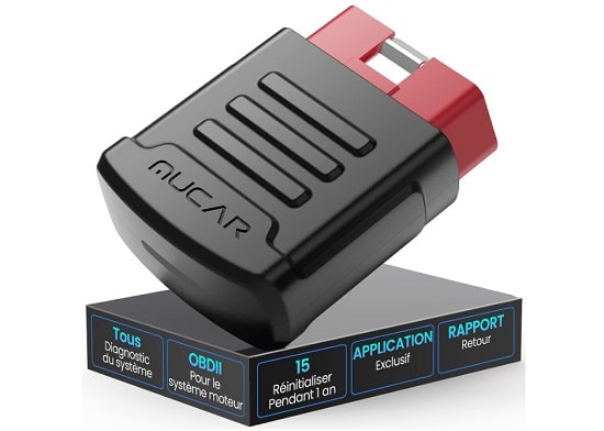 outil diagnostic auto portable obd2 avec mise à jour gratuite à vie mucar bt200