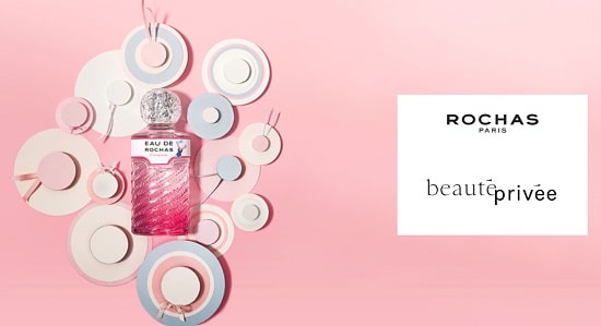 Vente privée Rochas : de 50% à 60% de remise sur des eaux de toilette et de parfum femme et homme