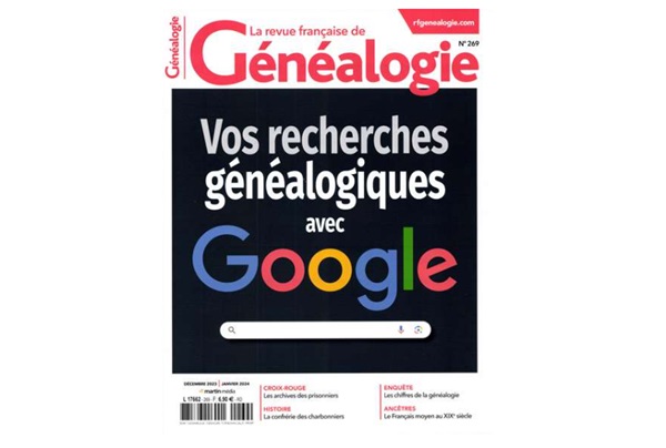 🚀Abonnement Généalogie Magazine pas cher 31€ l’année (7N° dont 4 double) au lieu de 61€