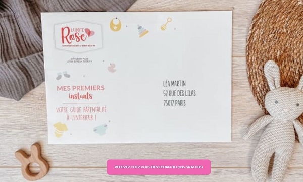 parents recevez chez vous gratuitement mes premiers instants de la boîte rose