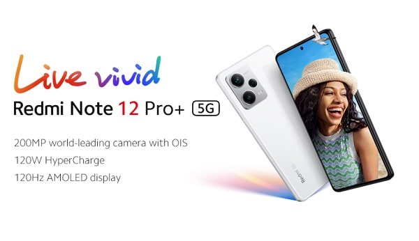 smartphone 5g xiaomi redmi note 12 pro + en promotion