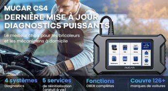 Valise diagnostic auto MUCAR CS4 en promotion au prix de 89,97€ (-50%)