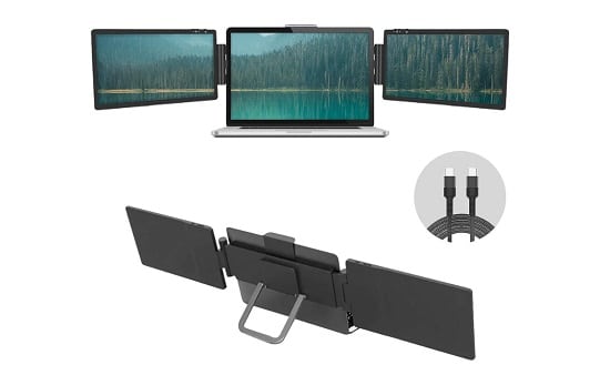 double moniteur pour ordinateur portable TR116B 11.6