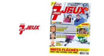 Télé 7 Jours Jeux pas cher : abonnement 1 an pour 25€ (sans engagement)