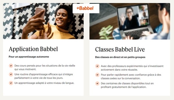 Apprenez une nouvelle langue réduction sur votre abonnement Babbel Apprenez une nouvelle langue réduction sur votre abonnement Babbel