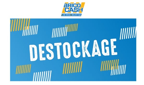 déstockage saisonnier jusqu'à 60% sur plus de 100 articles chez brico cash