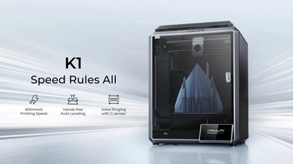 imprimez en 3d de qualité, rapidement sans vous ruiner la creality k1 à prix promo