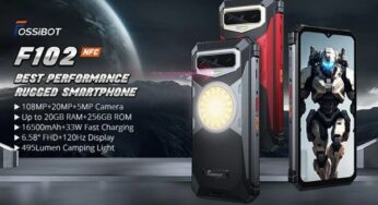 Smartphone résistant FOSSiBOT F102 : 12Go + 256Go, batterie 16500mAh à seulement 209,99€