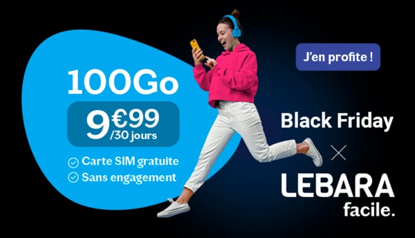 offre forfait lebara série spéciale 100go = 9,99€