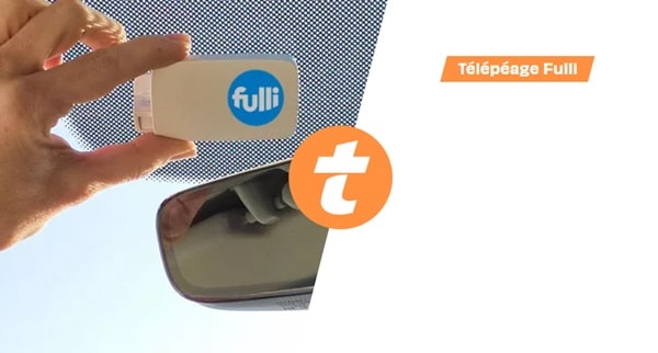 Promotion badge Télépéage Fulli Nomade : frais de mise en service gratuit & 6 mois offerts