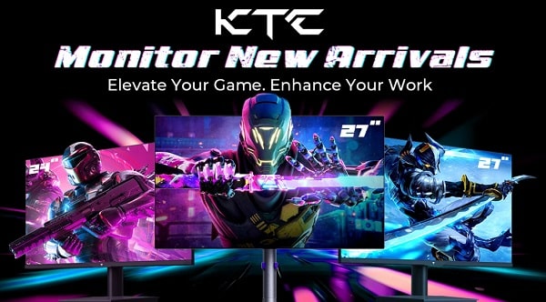 Remises sur les nouveaux moniteurs gaming KTC Remises sur les nouveaux moniteurs gaming KTC