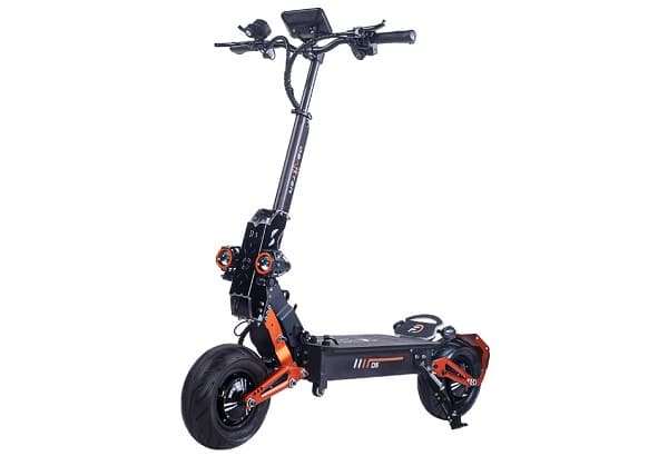 Prix promo 1319€ Trottinette électrique OBARTER D5 : 5000W de puissance pour une vitesse de pointe de 70 km/h