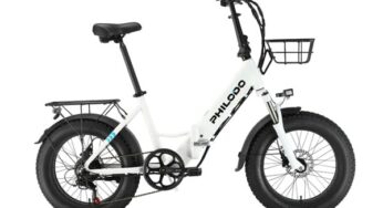 Vélo électrique pliable pneus larges PHILODO H4 250W en promotion au prix de 1039,99€