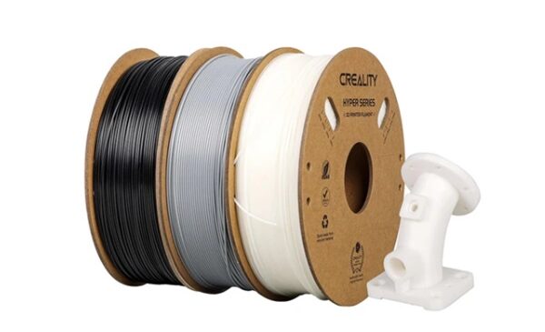 lot de 3 rouleaux de 1 kg de filament pla creality hyper series pour imprimante 3d