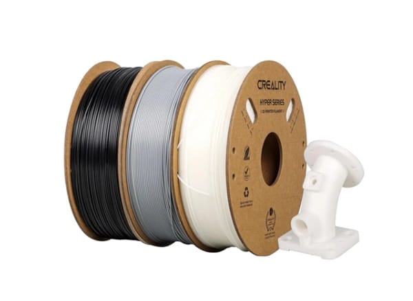 lot de 3 rouleaux de 1 kg de filament pla creality hyper series pour imprimante 3d