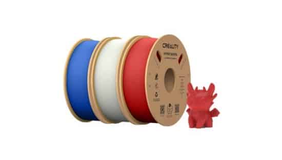 lot de 3 rouleaux de 1 kg de filament pla creality hyper series
