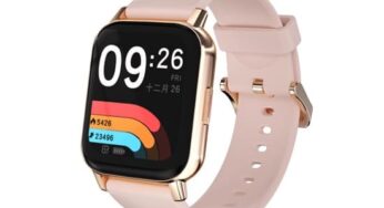 19,99€ la montre connectée femme Xeletu avec écran 1,69 pouces (rose)