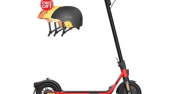 219€ la trottinette électrique Ninebot by Segway KickScooter D18E (pneus 10 pouces, 25km/h, 18km autonomie) + casque 🎁