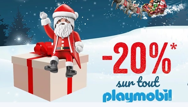 20% de remise sur toutes les boites de Playmobil chez La Grande Récré (offre flash)