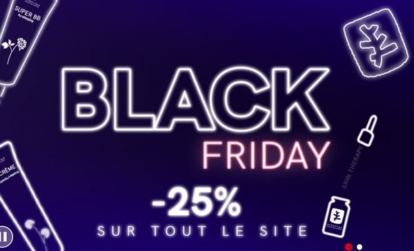 black friday erborian 25% de remise