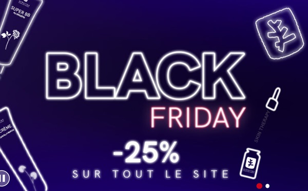 black friday erborian 25% de remise