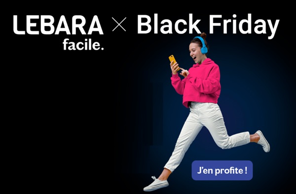 lebara mobile forfait irresistible de 40go à 6,99€ pour le black friday