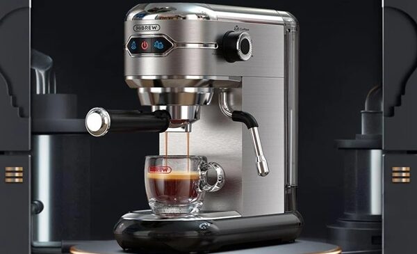 machine à espresso semi automatique 19 bars hibrew h11 au petit prix