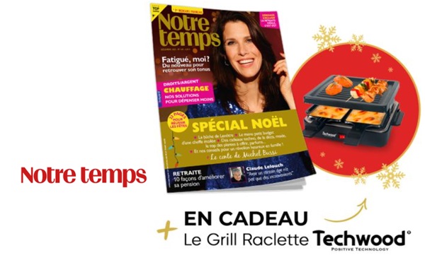 offre spéciale noël abonnement notre temps