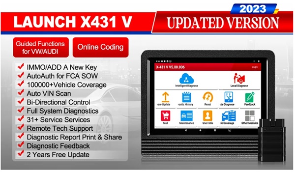 Outil diagnostic auto Launch X431 V 4.0 2023 en promotion outil diagnostic auto launch x431 v 4.0 2023 en promotion