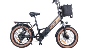 Vélo électrique pliable ONESPORT OT29 en promotion 839,99€ (pneus larges, 250W, 25km/h,120km autonomie)