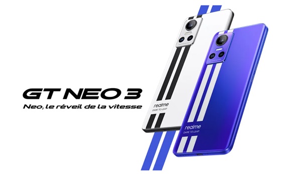 vente flash smartphone realme gt neo 3 12go 256go