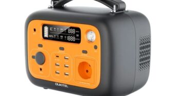 449€ pack station alimentation portable 500W OUKITEL P501 + panneau solaire 200W OUKITEL
