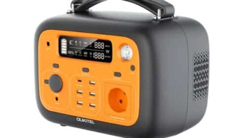 pack station alimentation portable 500W OUKITEL P501 + panneau solaire 200W OUKITEL