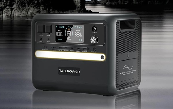 station portable d'énergie 2400w tallpower v2400 en promotion