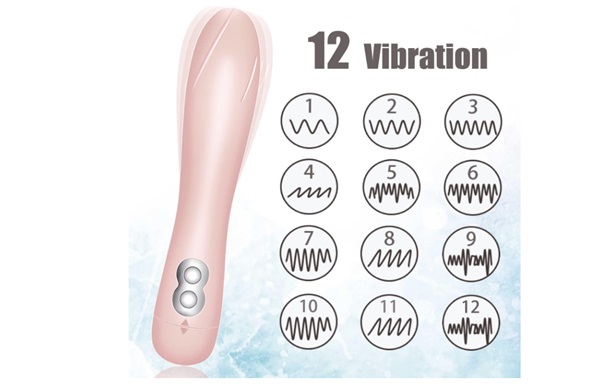 vibromasseur 10 modes avec recharge usb