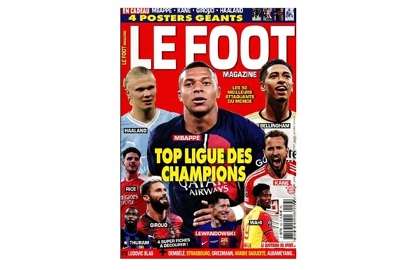 Abonnement Le Foot Magazine pas cher : 20€ au lieu de 44€ les 8 numéros ⚽