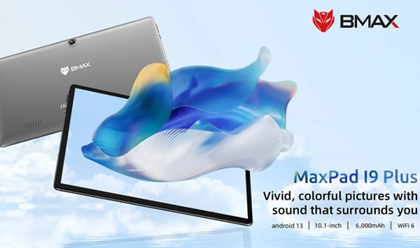 Déstockage 74,99€ la tablette 10,1 pouces BMAX MaxPad i9 Plus 