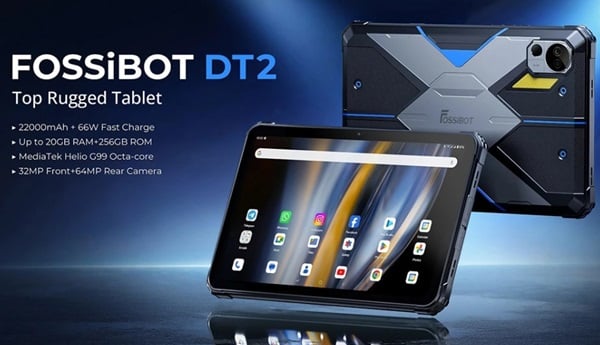 la tablette robuste fossibot dt2 en promotion