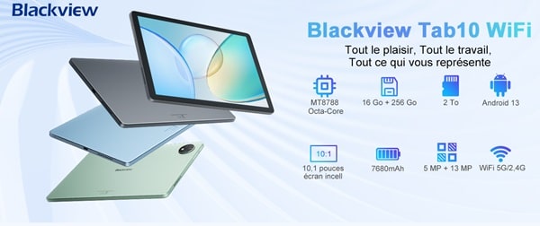 offre tablette blackview tab 10