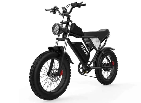 SUNBGRPYE – Tricycle Électrique Adulte 750W – Autonomie 65 Km – Pneus 24 Pouces – 7 Vitesses – Freins Double Disque – Bleu