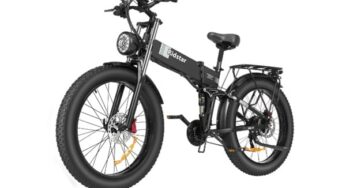 Puissant Fat Bike électrique 26 pouces 1000W Ridstar H26 Pro au meilleur prix 1059€